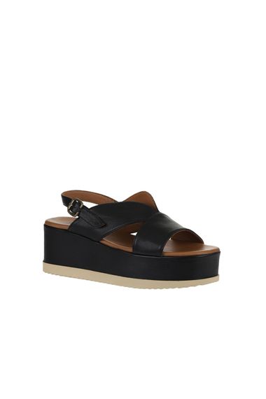 Bueno Shoes Kadın Dolgu Topuklu Sandalet 01WY5800 - fotoğraf 3