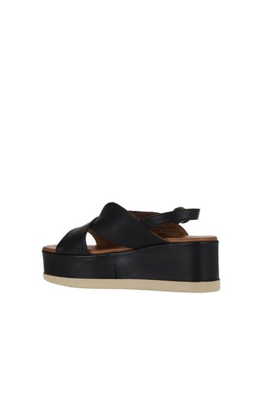 Bueno Shoes Kadın Dolgu Topuklu Sandalet 01WY5800 - fotoğraf 5