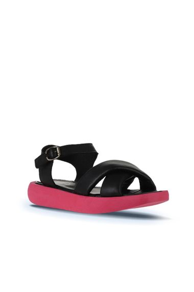 Bueno Shoes Kadın Dolgu Topuklu Sandalet 01WY1009 - fotoğraf 3