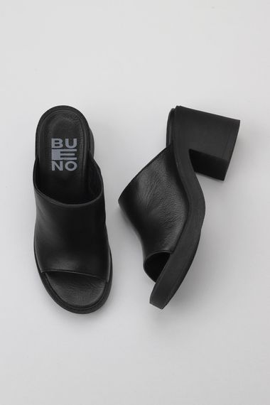 Туфли Bueno на высоком каблуке для женщин 8 см, кожа, различные размеры и цвета: оранжевый, белый, синий, черный, хаки - фото 1