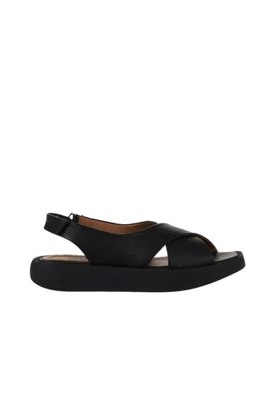 Женские сандалии на высоком каблуке Bueno Shoes, кожаные, высота каблука 3 см, модель 01WY1012, цвета: серый, фуксия, оранжевый, табачный, черный - фото 2