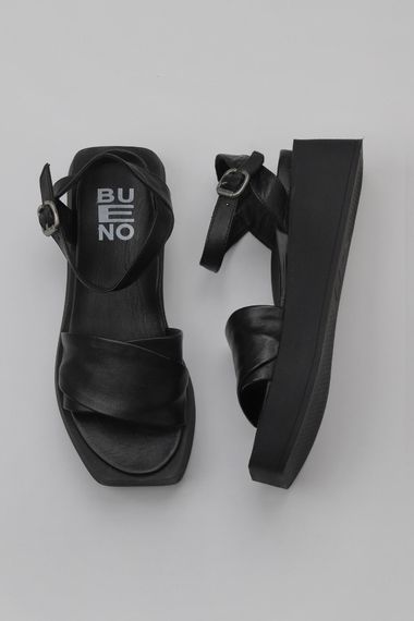 Bueno Shoes Kadın Dolgu Topuklu Sandalet 01WY5909 - fotoğraf 1