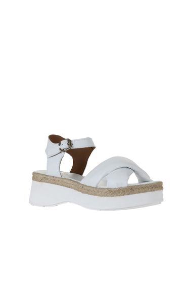 Bueno Shoes Kadın Dolgu Topuklu Sandalet 01WY8204 - fotoğraf 3