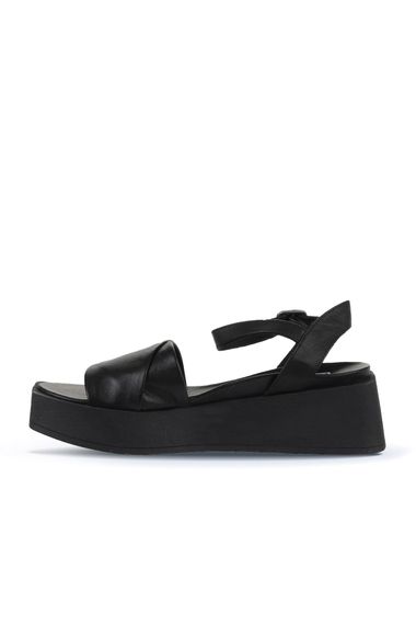 Bueno Shoes Kadın Dolgu Topuklu Sandalet 01WY5909 - fotoğraf 4