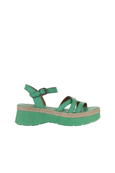 Bueno Shoes Kadın Dolgu Topuklu Sandalet 01WY8203 - fotoğraf 2