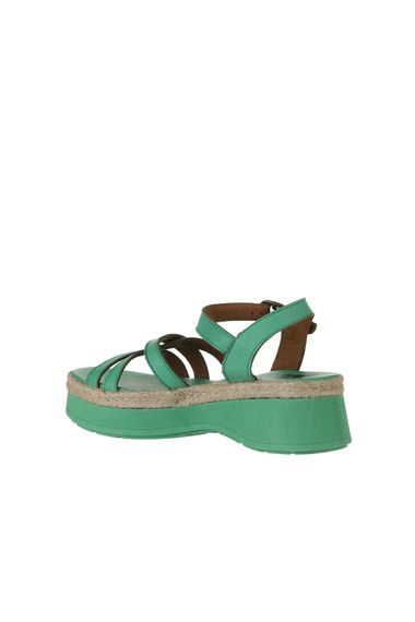 Bueno Shoes Kadın Dolgu Topuklu Sandalet 01WY8203 - fotoğraf 5