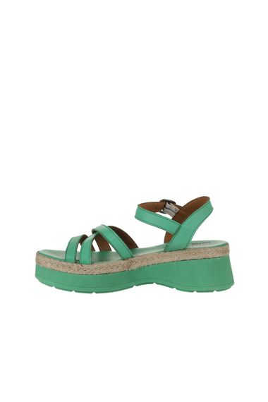 Bueno Shoes Kadın Dolgu Topuklu Sandalet 01WY8203 - fotoğraf 4