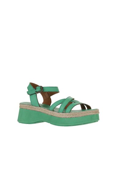 Bueno Shoes Kadın Dolgu Topuklu Sandalet 01WY8203 - fotoğraf 3