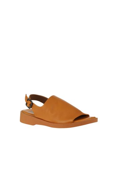 Женские кожаные сандалии Bueno Shoes с плоской подошвой, высота каблука 3 см, доступные в различных цветах и размерах - фото 3