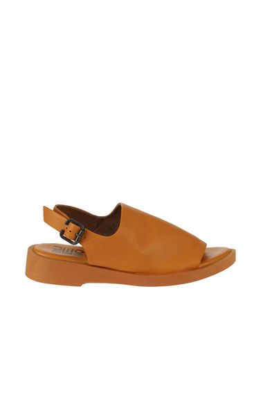 Женские кожаные сандалии Bueno Shoes с плоской подошвой, высота каблука 3 см, доступные в различных цветах и размерах - фото 2