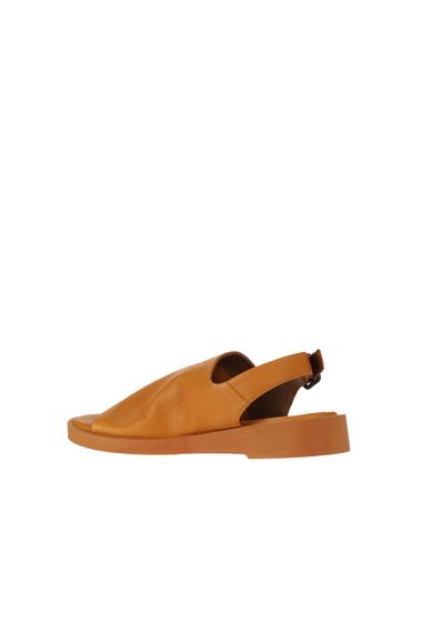 Женские кожаные сандалии Bueno Shoes с плоской подошвой, высота каблука 3 см, доступные в различных цветах и размерах - фото 5