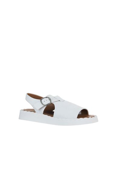 بوينو شوز صندل نسائي مسطح 01WY9103 - صورة 3