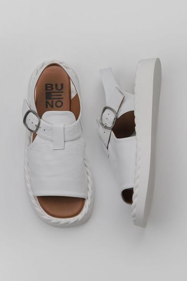 بوينو شوز صندل نسائي مسطح 01WY9103 - صورة 1