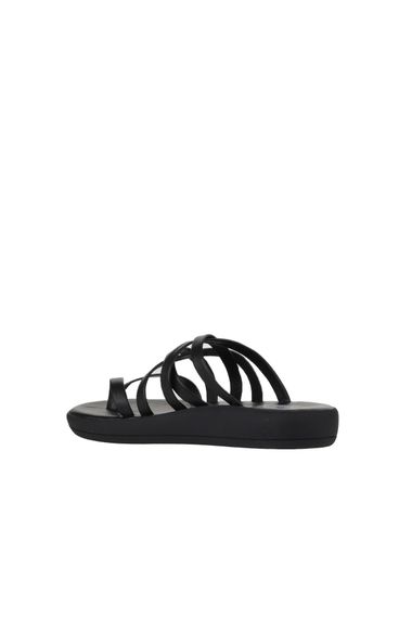 Туфлі Bueno жіночі на платформі 01WY2317 з шкіри, висота підборів 3 см, доступні в кольорах: помаранчева, світло-зелена, синя, чорна та розмірах 36-42 - фото 5