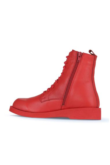 Кросівки Bueno 01 Wz8900, червоні та чорні шкіряні, розміри 35-41 - фото 4