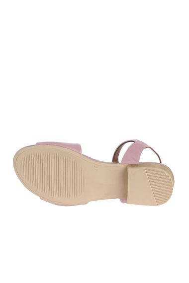 صنادل بوينو للسيدات 01WA7308 مصنوعة من الجلد، بارتفاع كعب 3 سم، تتوفر بأحجام 36-41 وألوان مختلفة - صورة 5