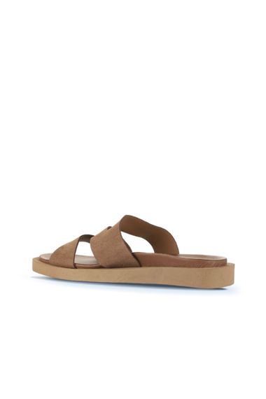 Жіночі туфлі Bueno, плоскі, з нубука та шкіри, підбори 2 см, розміри 35-42, кольори: таба, оранжевий, зелений - фото 4