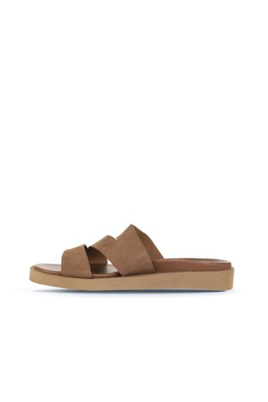 Жіночі туфлі Bueno, плоскі, з нубука та шкіри, підбори 2 см, розміри 35-42, кольори: таба, оранжевий, зелений - фото 3