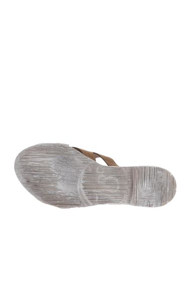 Жіночі плоскі сандалі Bueno 01WA3014 з нубуку та шкіри, підбори 1,5 см, доступні в розмірах 36-42 та кольорах пудровий, сірий - фото 5