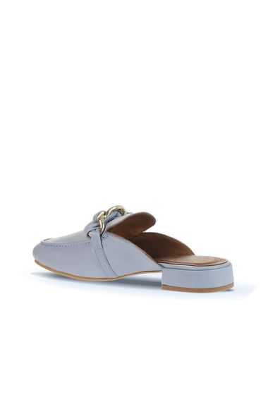 Жіночі туфлі на підборах Bueno 01WA6500 з натуральної шкіри, доступні в сірому та світло-синьому кольорах, розміри 36-42 - фото 4