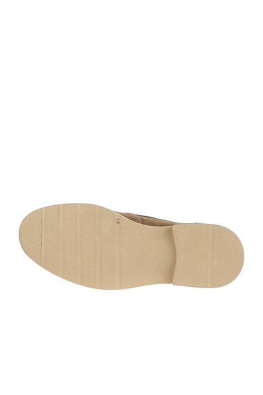 حذاء بوينو للرجال نوع لوفر مصنوع من جلدnubuk مع بطانة جلدية وكعب ارتفاعه 3 سم بألوان الرمادي والكاكاو - صورة 5