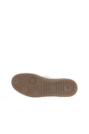 أحذية بوينو الرياضية للرجال جلد أبيض وبيج وبيج لاسي، متوفرة بمقاسات 40-45 - صورة 5