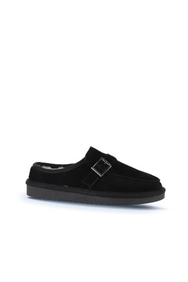 Женские шлепанцы Bueno 05WT104 из замши с мягкой подкладкой, высота каблука 2 см, размеры 36-41, цвета: бежевый, черный, песочный - фото 2