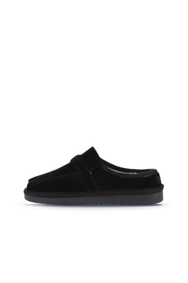 Женские шлепанцы Bueno 05WT104 из замши с мягкой подкладкой, высота каблука 2 см, размеры 36-41, цвета: бежевый, черный, песочный - фото 3