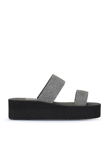 Bueno Shoes Kadın Dolgu Topuklu Terlik 26WT752550 - fotoğraf 1