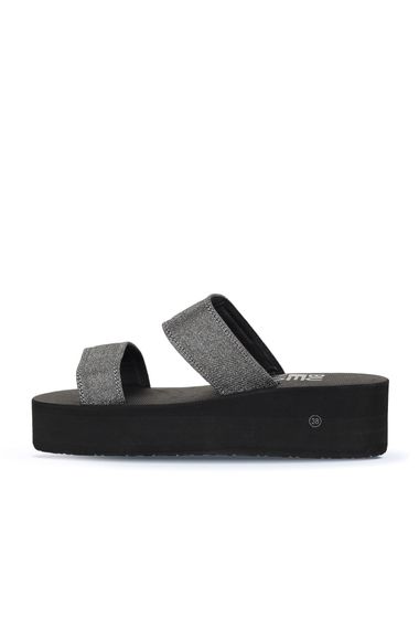 Bueno Shoes Kadın Dolgu Topuklu Terlik 26WT752550 - fotoğraf 3