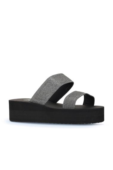 Bueno Shoes Kadın Dolgu Topuklu Terlik 26WT752550 - fotoğraf 2