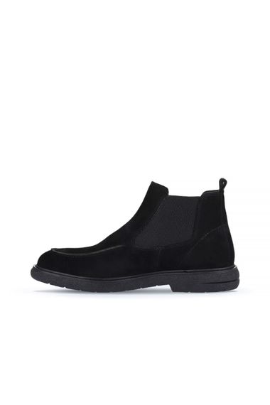 Чоловічі черевики Bueno 07MB24034678 з nubuck, шкіряна підкладка, каблук 3 см, доступні в чорному кольорі, розміри 40-45 - фото 3