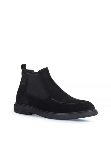 Чоловічі черевики Bueno 07MB24034678 з nubuck, шкіряна підкладка, каблук 3 см, доступні в чорному кольорі, розміри 40-45 - фото 2