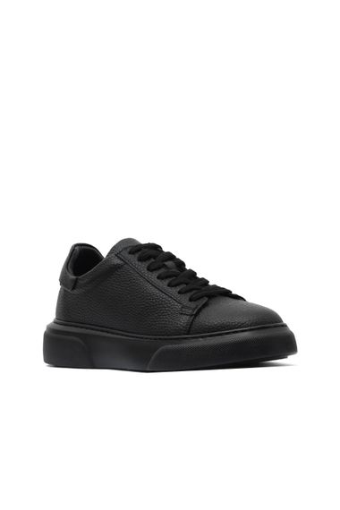 Мужские спортивные кроссовки Bueno Shoes 32MA101 из кожи с термо подошвой, высота каблука 4 см, цвета: черный, синий, белый, табачный - фото 2