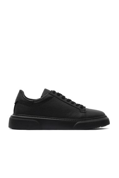 Мужские спортивные кроссовки Bueno Shoes 32MA101 из кожи с термо подошвой, высота каблука 4 см, цвета: черный, синий, белый, табачный - фото 1