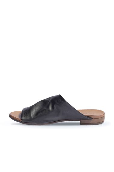 Жіночі шльопанці Bueno з натуральної шкіри, 2,5 см підбори, доступні в різних кольорах та розмірах 35-40 - фото 3