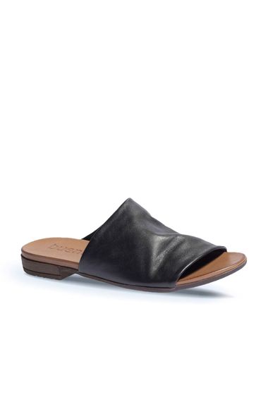 Жіночі шльопанці Bueno з натуральної шкіри, 2,5 см підбори, доступні в різних кольорах та розмірах 35-40 - фото 2