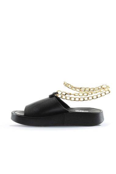 Bueno Shoes Kadın Dolgu Topuklu Terlik 01WU4637 - fotoğraf 4