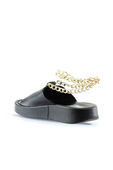 Bueno Shoes Kadın Dolgu Topuklu Terlik 01WU4637 - fotoğraf 5