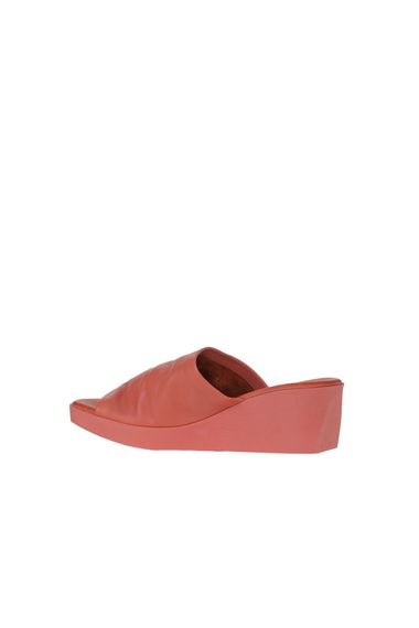 Жінські босоніжки на підборах Bueno, натуральна шкіра, 5 см, доступні в кольорах: ліловий, світло-зелений, кораловий, синій, чорний, екрю, розміри 35-41 - фото 5