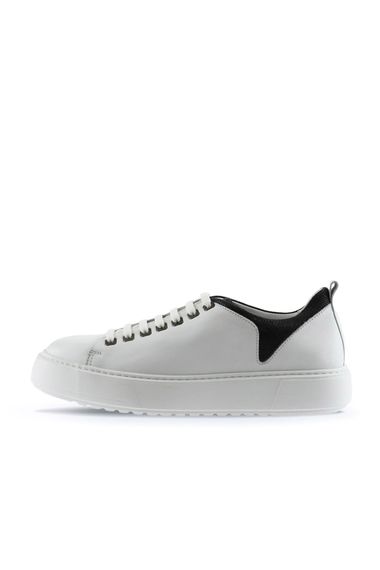 Мужские спортивные кроссовки Bueno Shoes, натуральная кожа, подошва Light Thermo, высота каблука 3 см, размеры 40-45, бело-черные, бело-синие, синие и хаки варианты - фото 4