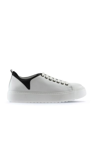 Мужские спортивные кроссовки Bueno Shoes, натуральная кожа, подошва Light Thermo, высота каблука 3 см, размеры 40-45, бело-черные, бело-синие, синие и хаки варианты - фото 2