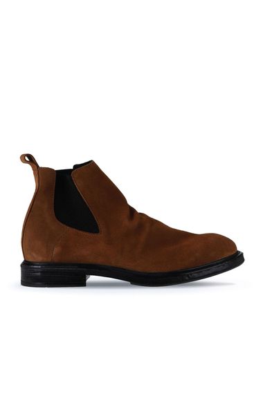 Мужские ботинки Bueno 01MV9303 из кожи, высота каблука 2,5 см, размеры 40-45, цвета: темно-серый нубук, светло-коричневый нубук, зеленый нубук, черная кожа - фото 2