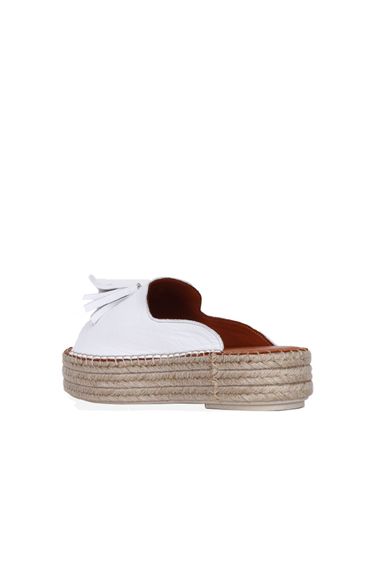 Bueno Shoes Kadın Dolgu Topuklu Espadril Terlik 01WQ3511 - fotoğraf 4