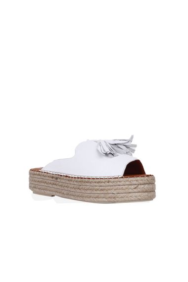 Bueno Shoes Kadın Dolgu Topuklu Espadril Terlik 01WQ3511 - fotoğraf 2