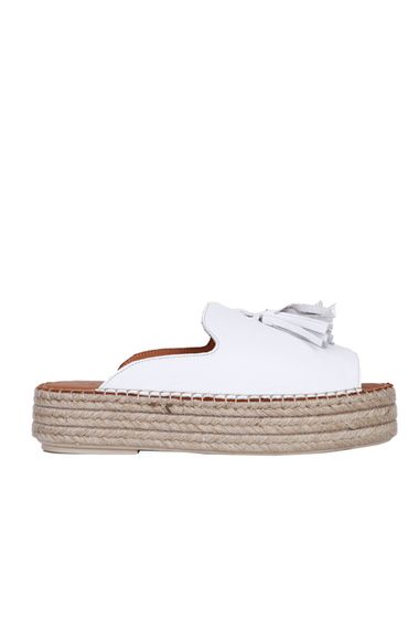 Bueno Shoes Kadın Dolgu Topuklu Espadril Terlik 01WQ3511 - fotoğraf 1