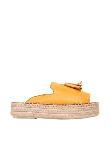 Bueno Shoes Kadın Dolgu Topuklu Espadril Terlik 01WQ3511 - fotoğraf 5