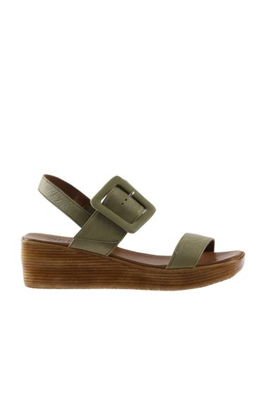 Сандалии с платформой Bueno Shoes для женщин 4 см, натуральная кожа, доступные в коричневом, хаки и розовом цветах, размеры 35-42 - фото 2