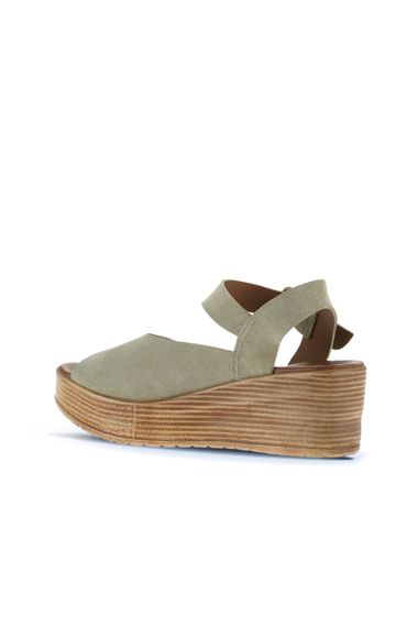 Bueno Shoes Kadın Dolgu Topuklu Sandalet 01WA4704 - fotoğraf 4