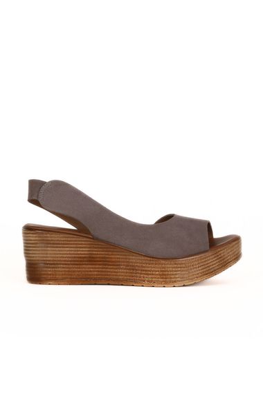 Bueno Shoes Kadın Dolgu Topuklu Sandalet 01WA4702 - fotoğraf 1
